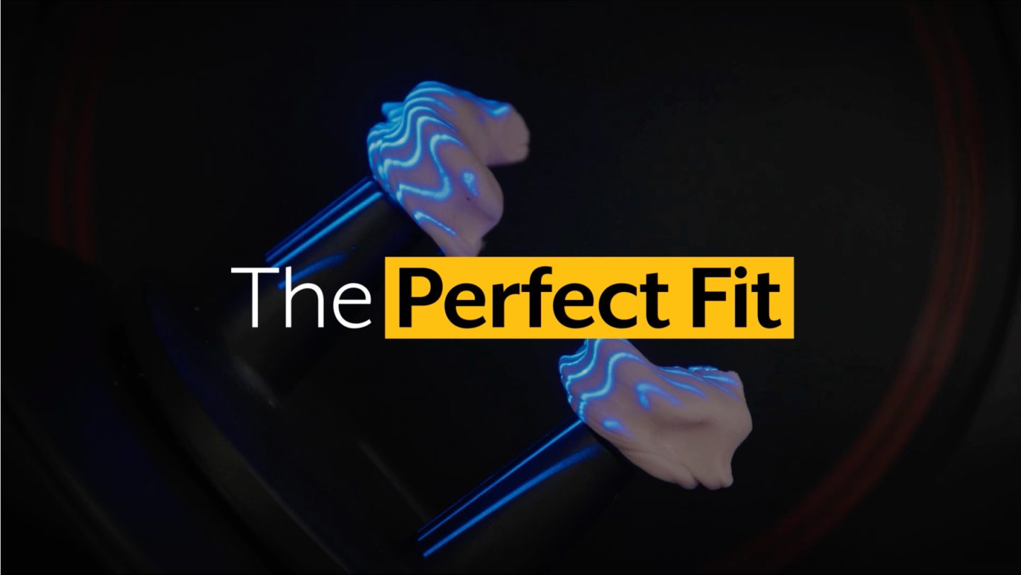 Title Screen with 3D scanner